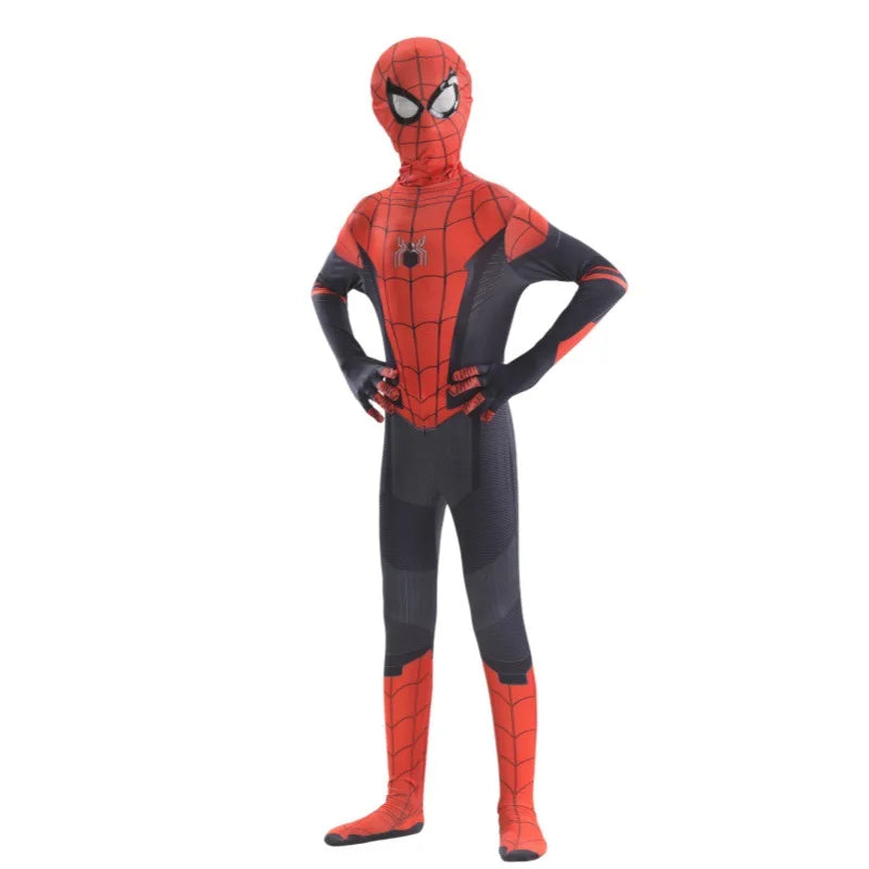 Miles Morales-Inspired Spider Superhero Costume – Kids & Adults