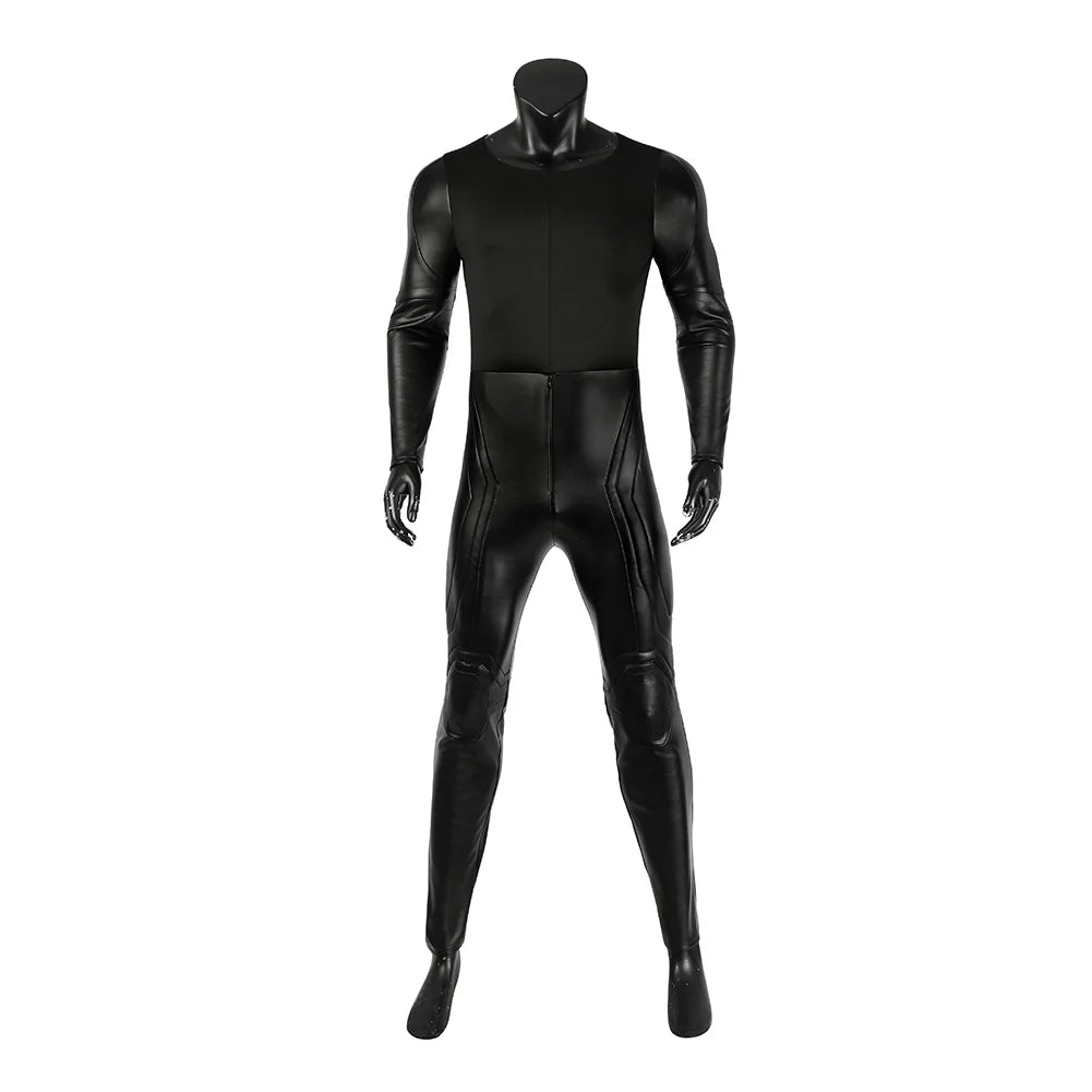 Bruce Costume Wayne Men Disguise Full Set Halloween Suit - FULL set / S