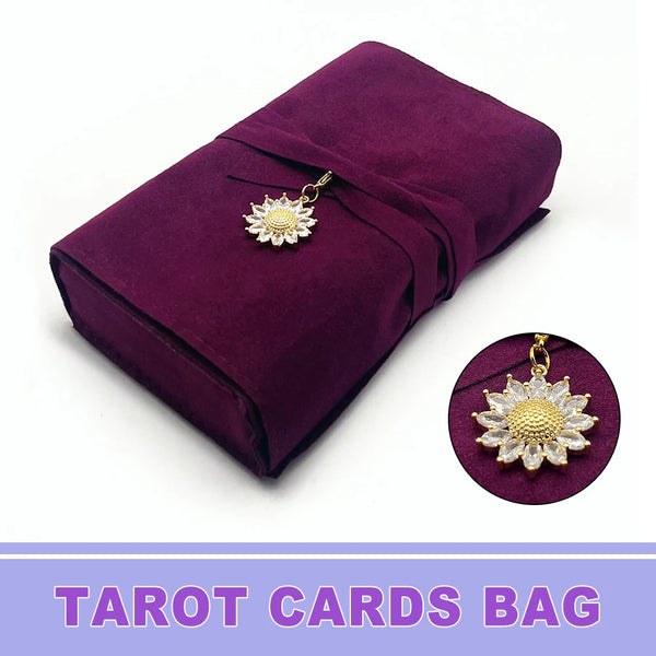 Vintage Mystical Tarot Card Storage Pouch