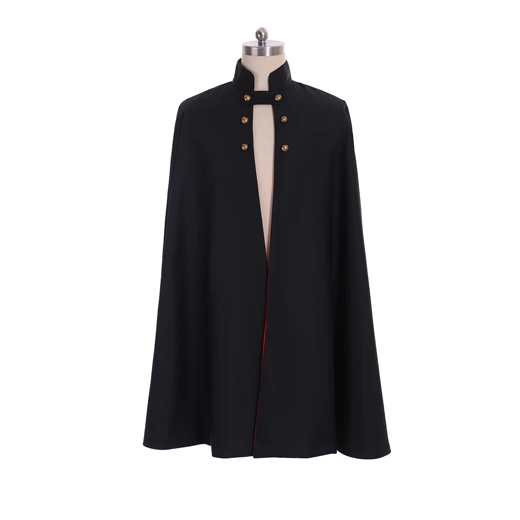 Wirt Black Cloak Halloween Costume for Adults - Cape