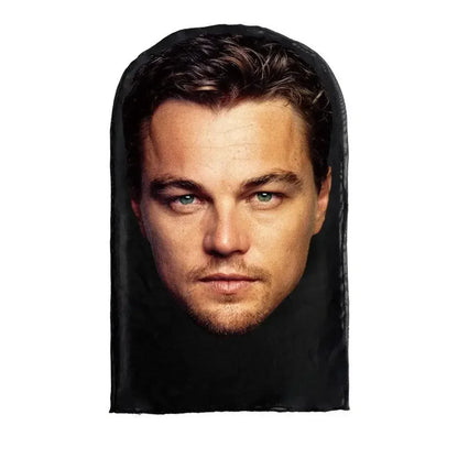 Costume Headwear Hip Hop Hood Hat Headgear 3D Printed Kanye Mask Elastic Mesh Halloween - 42