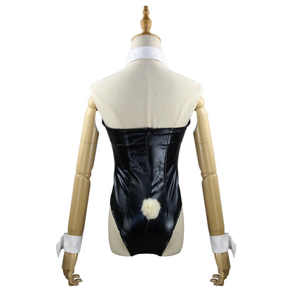 Adult Plus Size Anime Bunny Senpai Cosplay Costume Halloween Women Black Sexy Jumpsuit Does Not Dream of Sakurajima Mai Outfits