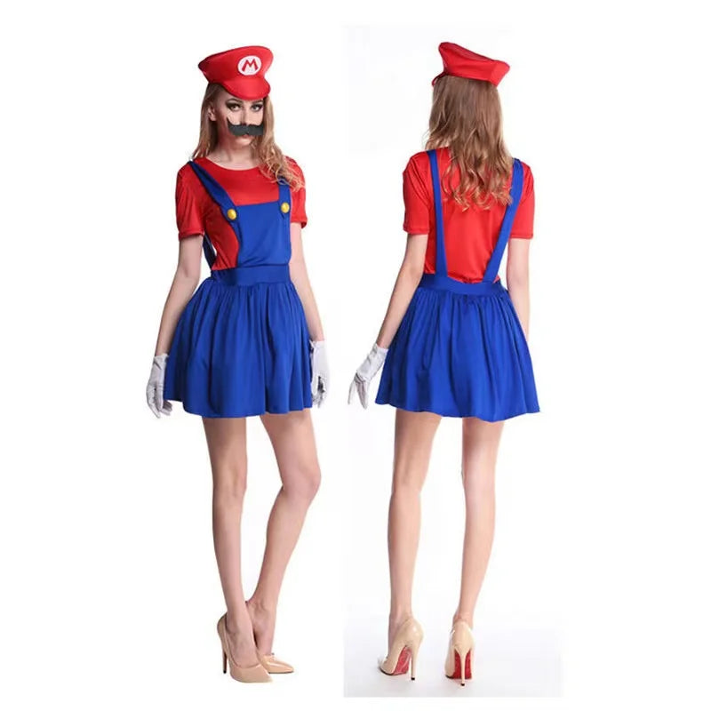 Super Green Plumber Hero Bros Halloween Costume for Adults - product image 3