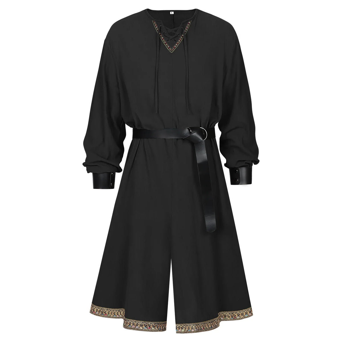 Middle Ages Renaissance Knight Retro Pirate Unisex Robe Halloween - product image 5