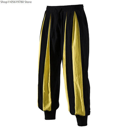 Halloween Costume Renaissance Medieval Men Pirate Circus Clown Costume Knight Trousers - C / XXXL