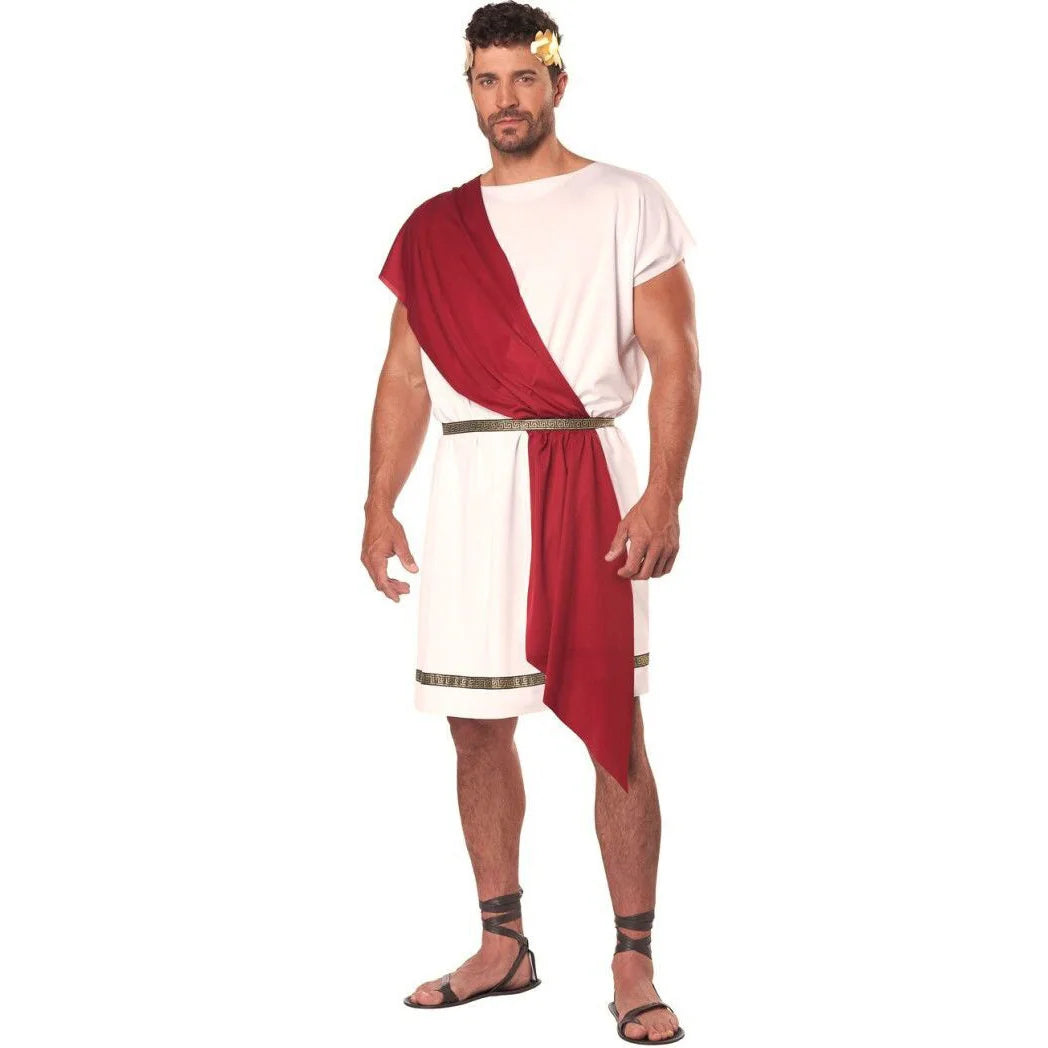 Halloween Man Women Ancient Greek Mythology Rome Toga Robe Greek Mythology God Goddess - Women-1 / XL