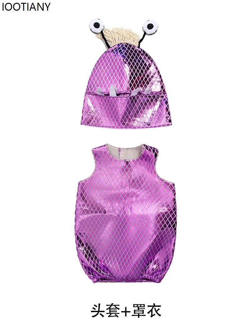 Monster Cartoon Funny Up Kids' Dress Halloween Costume - Design 2 - product image 8