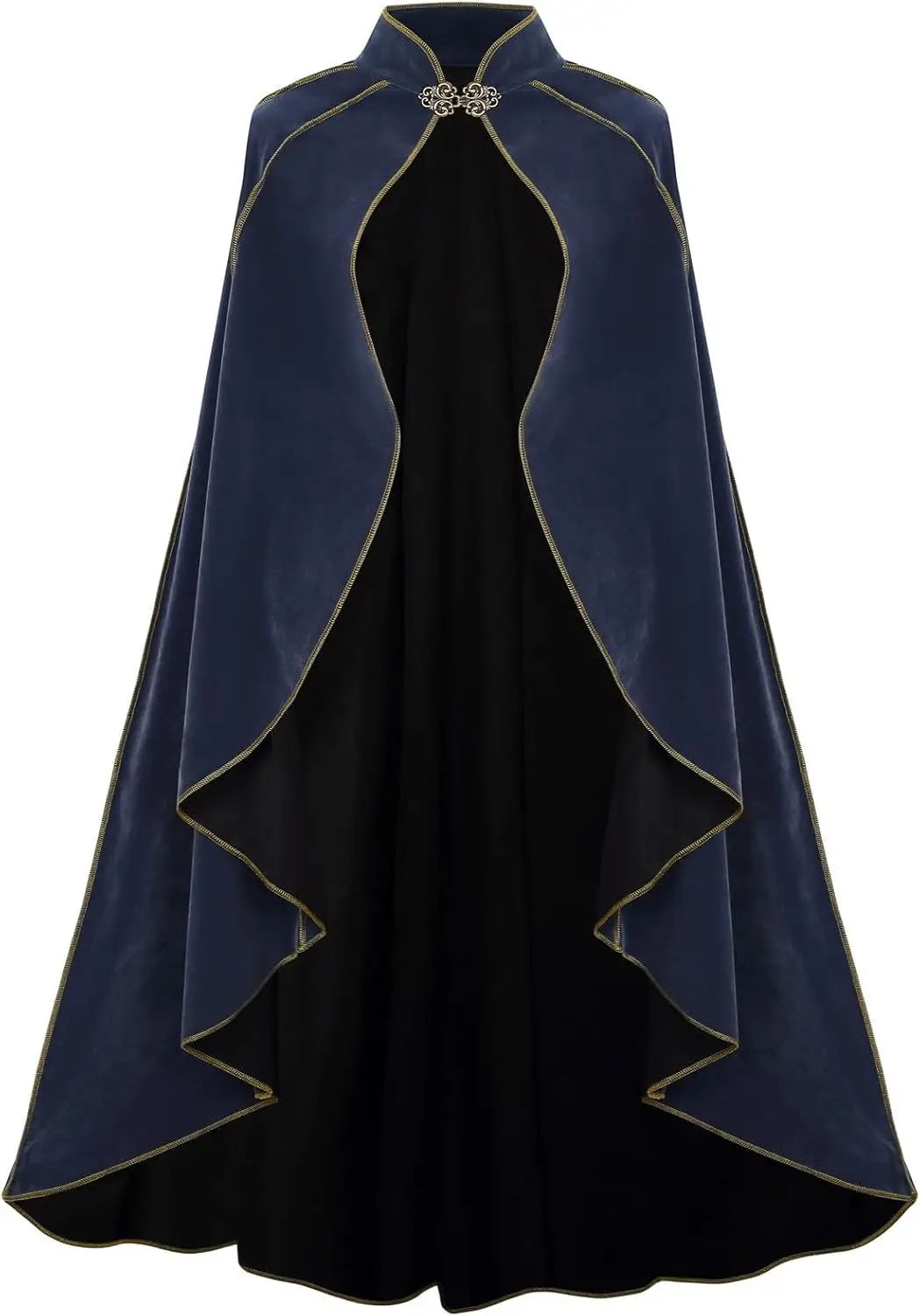 Men Halloween Cloak Costume Cape Medieval Shawl Vampire Pirate Robe Old Ranger Costume - View 7