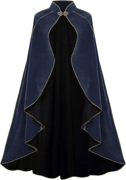 Men Halloween Cloak Costume Cape Medieval Shawl Vampire Pirate Robe Old Ranger Costume - View 7