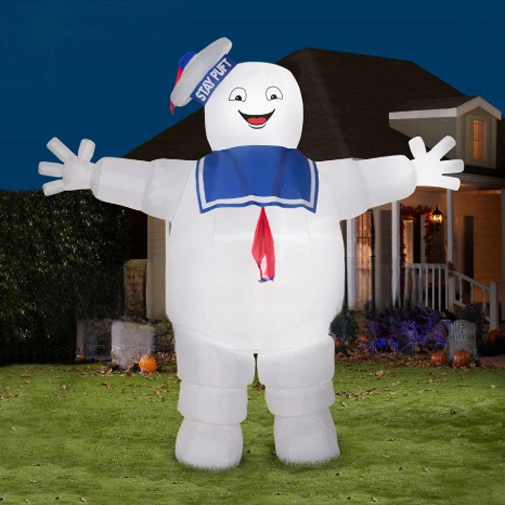 Ghost Halloween Decoration for Men - Inflatable LED