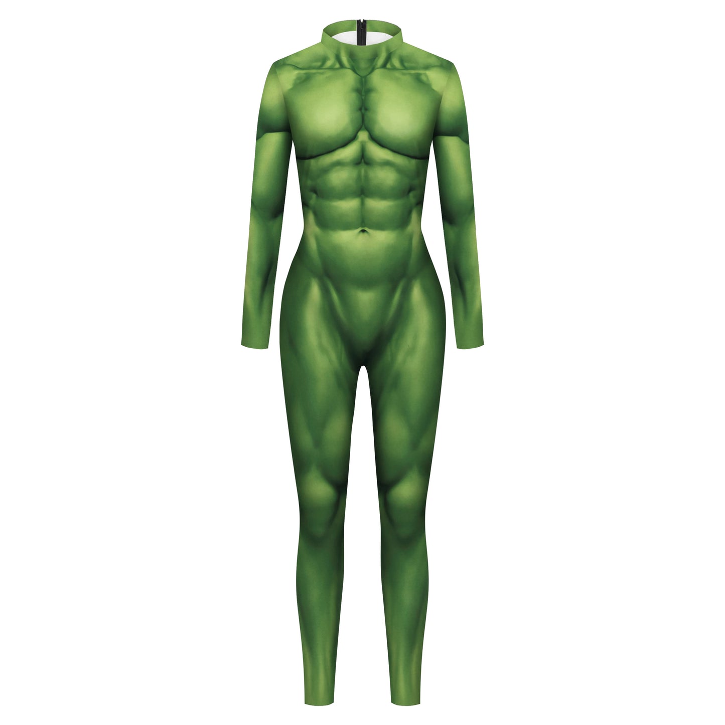 Halloween Costume for Men and Women Anime Movie Imitation Muscle Abs Digital Printing - WOMEN / M