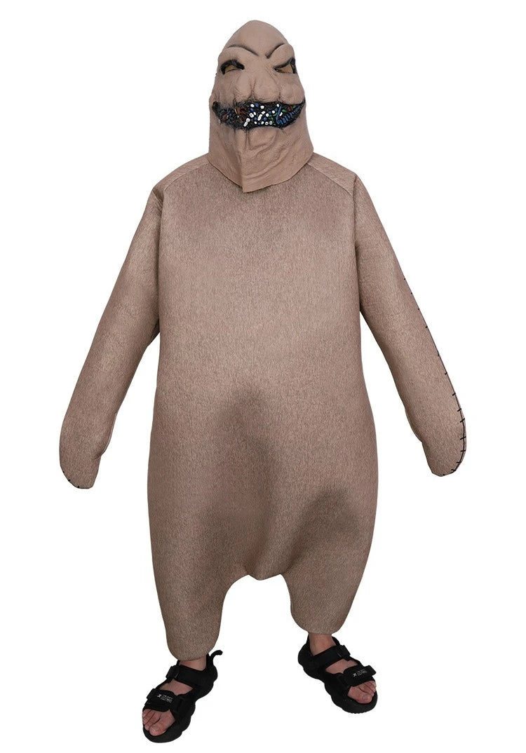 Oogie Boogie Man Jumpsuit with Mask Costumes Movie Character Costume