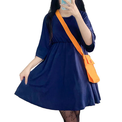 Kids' Anime Little Witch Miyazaki Hayao Cos Kiki Costume - alternate view 5