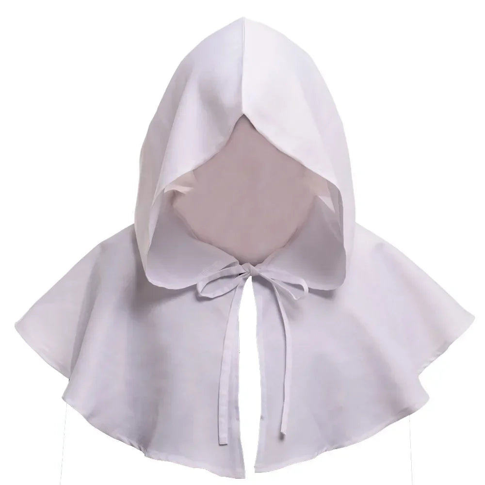 Adult Men Medieval Renaissance Cloak Witch Hooded Cape Hat - alternate view 10