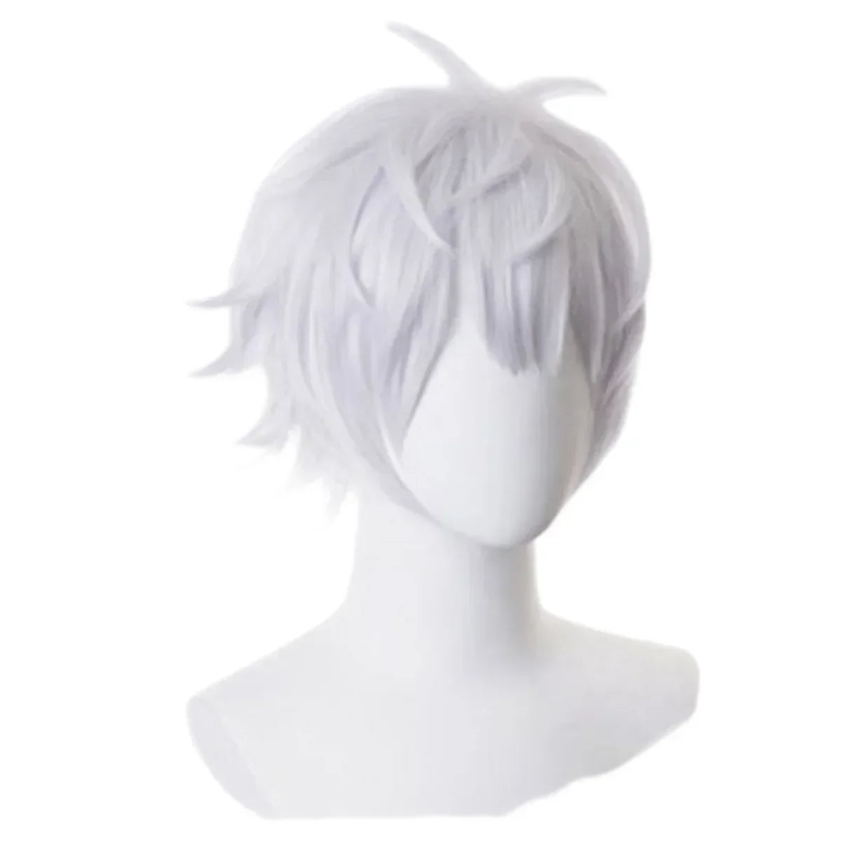 Gojo Satoru Costume Pour Hommes Anime Iforme De Lycée Perruque Trempée Costume - black / 150
