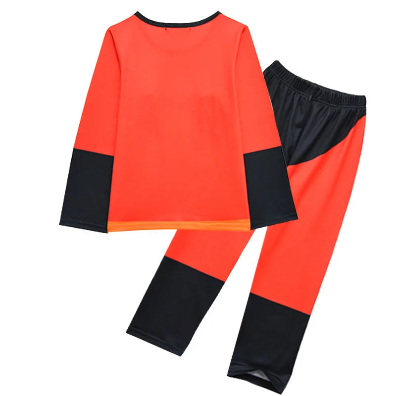 Kids Incredibles Red Halloween Costume Set with Mask & Cloak