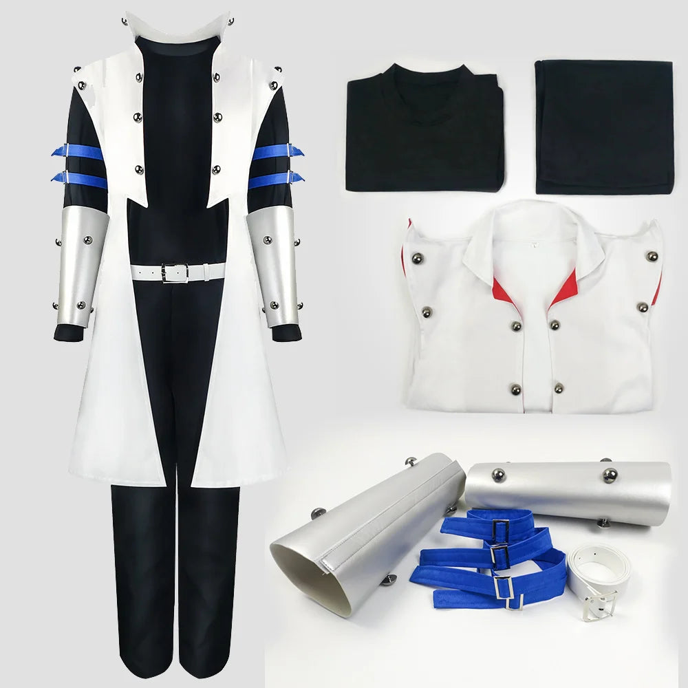 Yu-Gi-Oh! Seto Kaiba Costume Anime Outfit Full Set for Adult Men Halloween Suit - View 7
