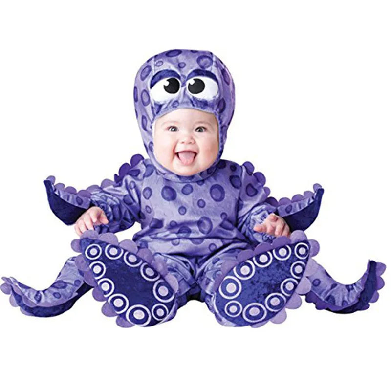 Baby Boys Girls Halloween Dinosaur Costume Romper Kids Clothing Set Toddler Co-splay Triceratops - product image 33