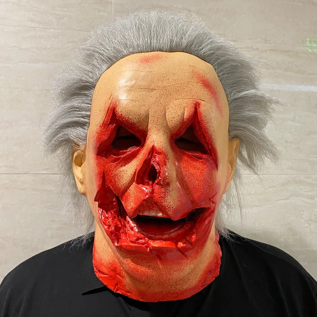Scary Monster Mask Creepy Realistic Latex Character Face Masks for Halloween Costume - View 5