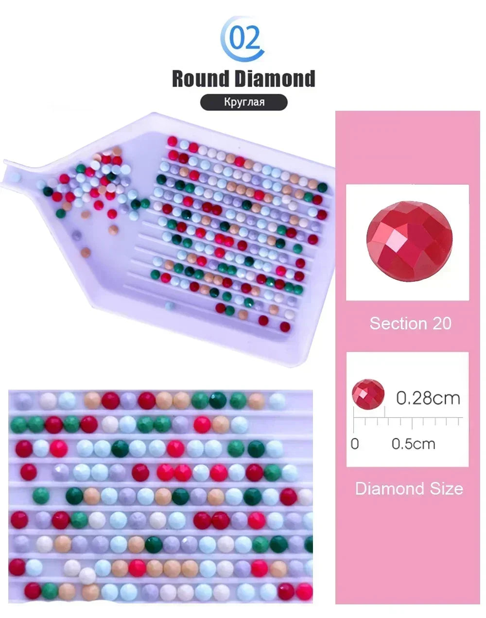 Horror Bride Horror Halloween Diamond Painting Kit DIY Diamond Embroidery - product image 5