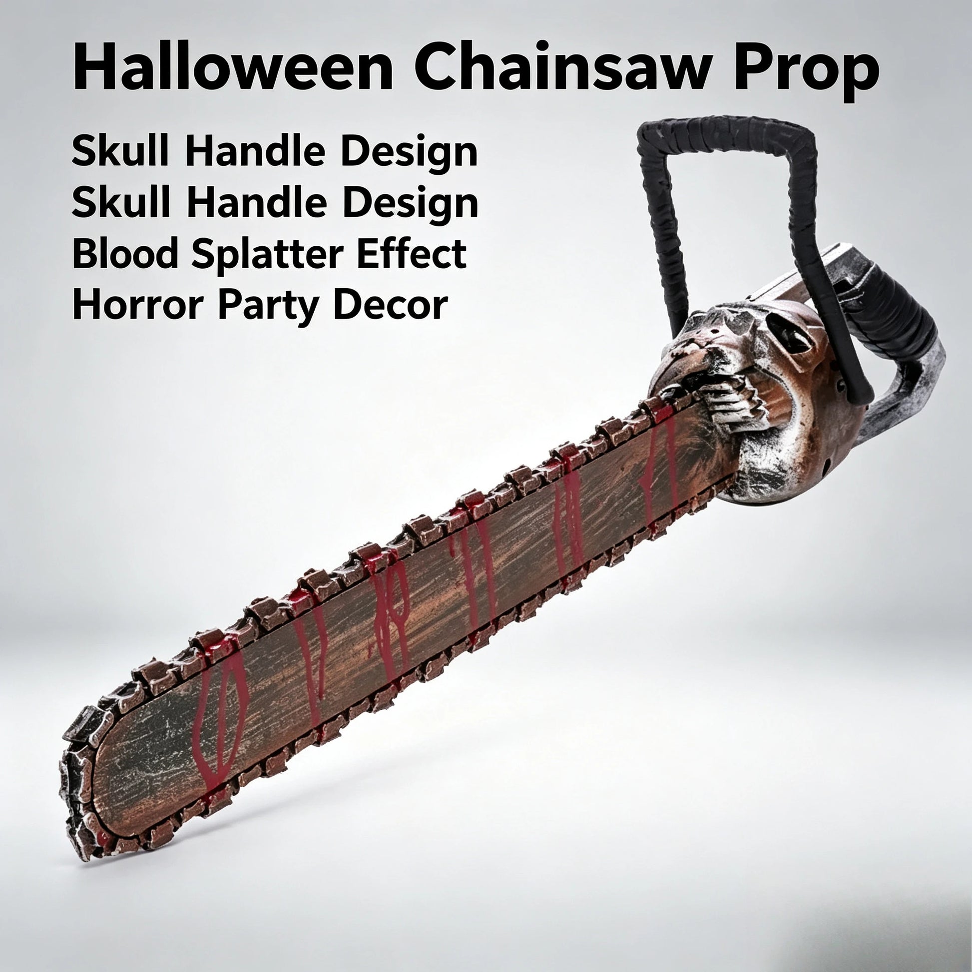 Simulation Bloody Toy Saw Halloween Escape Room Script Murder Prank Scary Props - product image 2