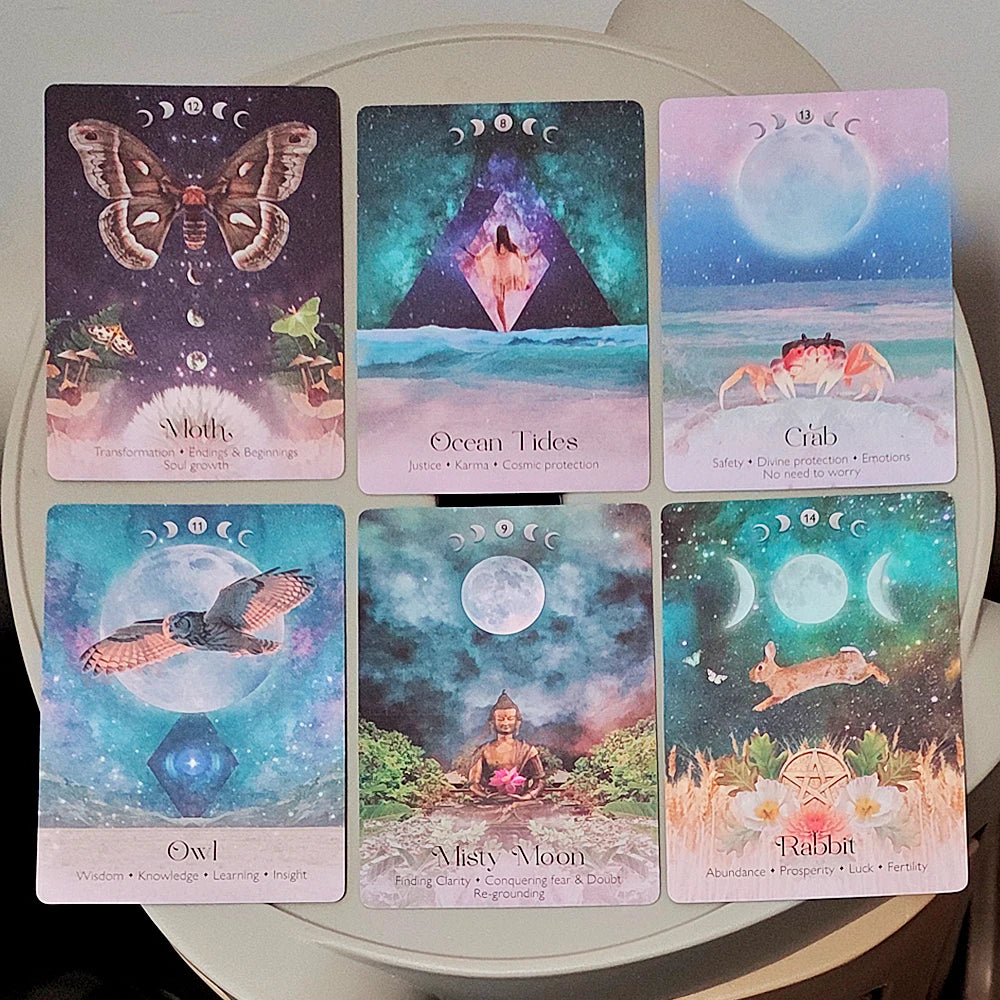 Lunar Magic Moon Oracle Deck – 40 Cards