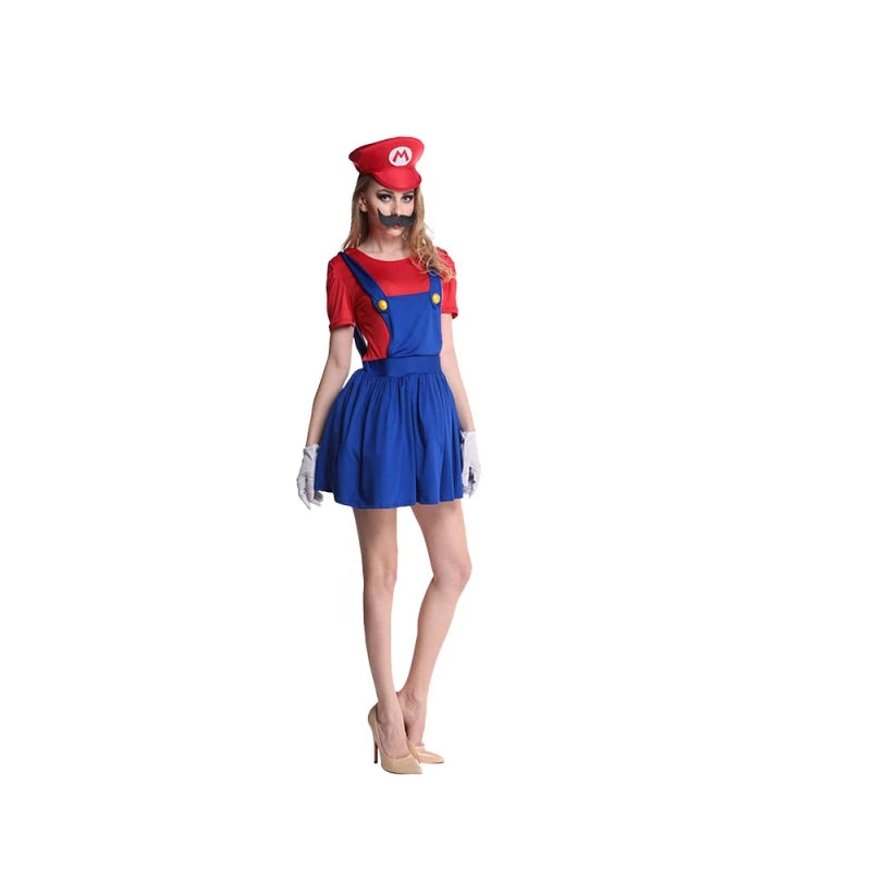 Super Green Plumber Hero Bros Halloween Costume for Adults - product image 4