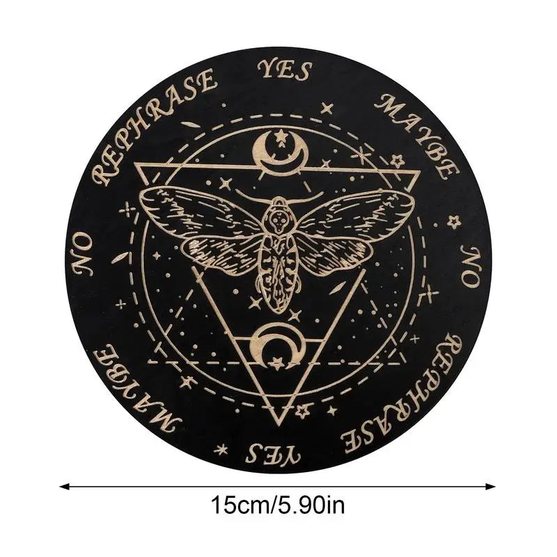 Wooden Spirit & Pendulum Divination Board