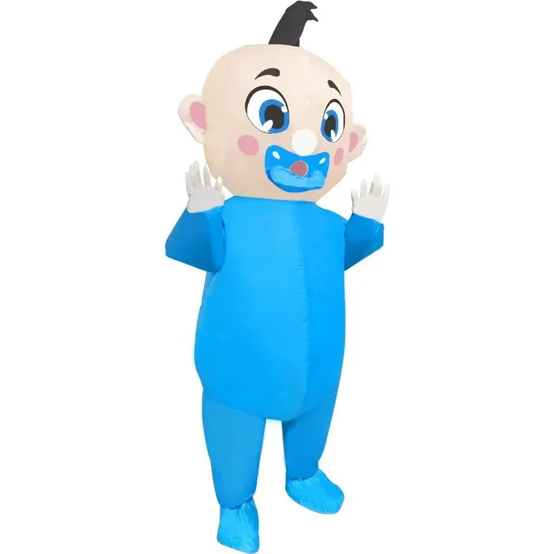 Inflatable Giant Baby Costume for Adults | Funny Halloween Suit
