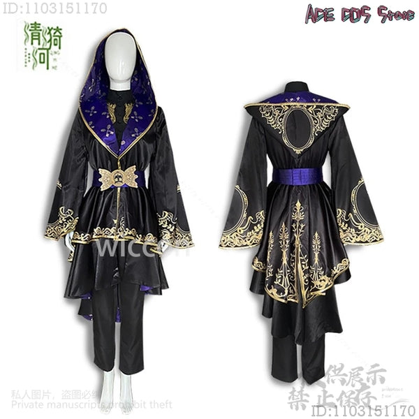 Anime Halloween Costume - Twisted Wonderland Riddle Black