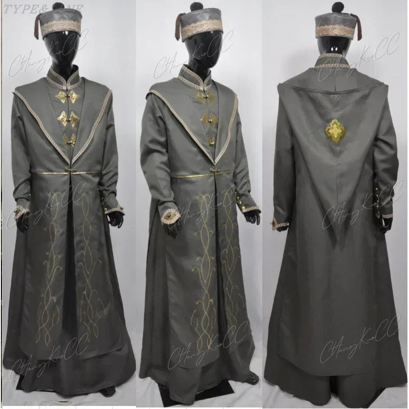 A Halloween Costume Professor Costume Anime Principal Wizardry Costume for Adult - full set / M