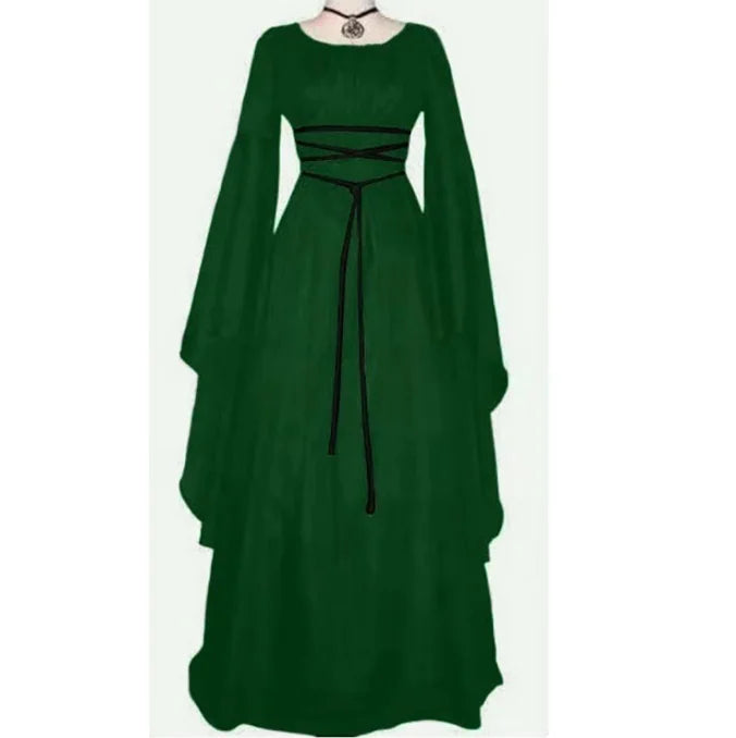 Medieval Witch Dress for Women Halloween Carnival Party Cosplay Performance - product image 6
