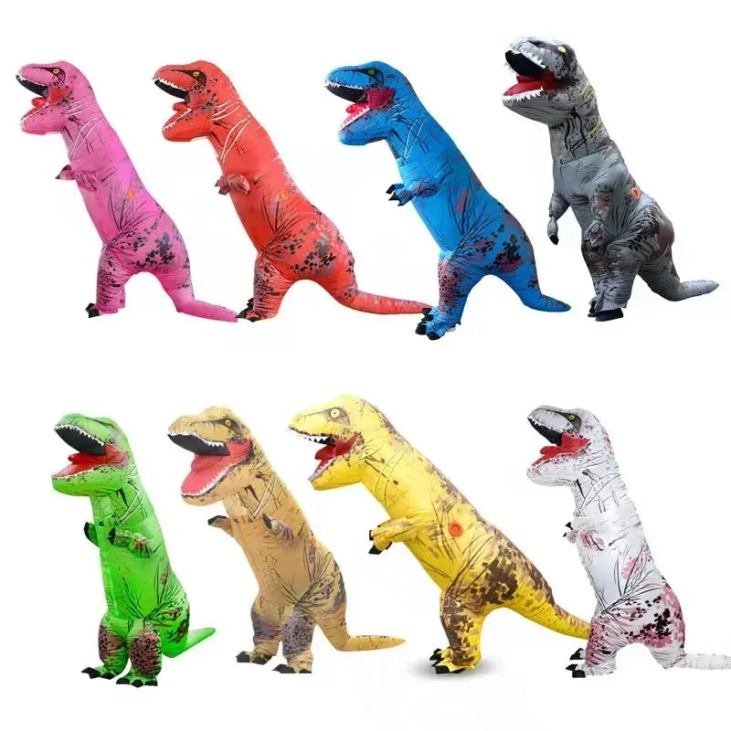 Dinosaur Inflatable Costume Full Body Dinosaur Cosplay Costumes Funny Party Props Halloween Costume Adult - product image 1