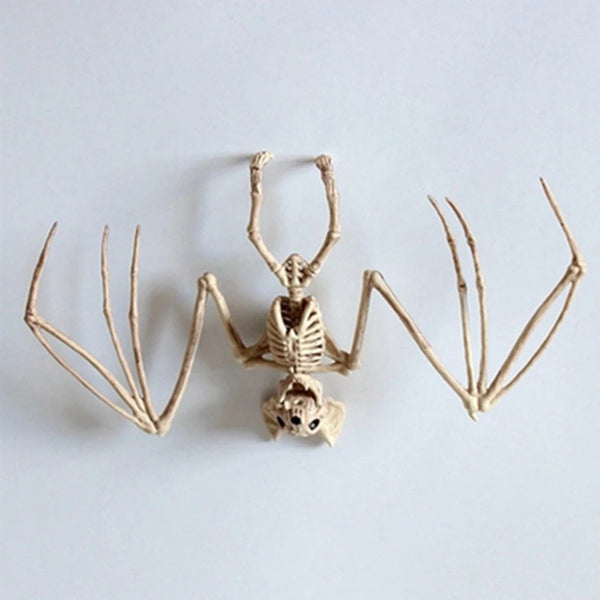 1PC Horror Bats Skeleton Model Festival Creepy Simulated Bat Skeleton Decoration