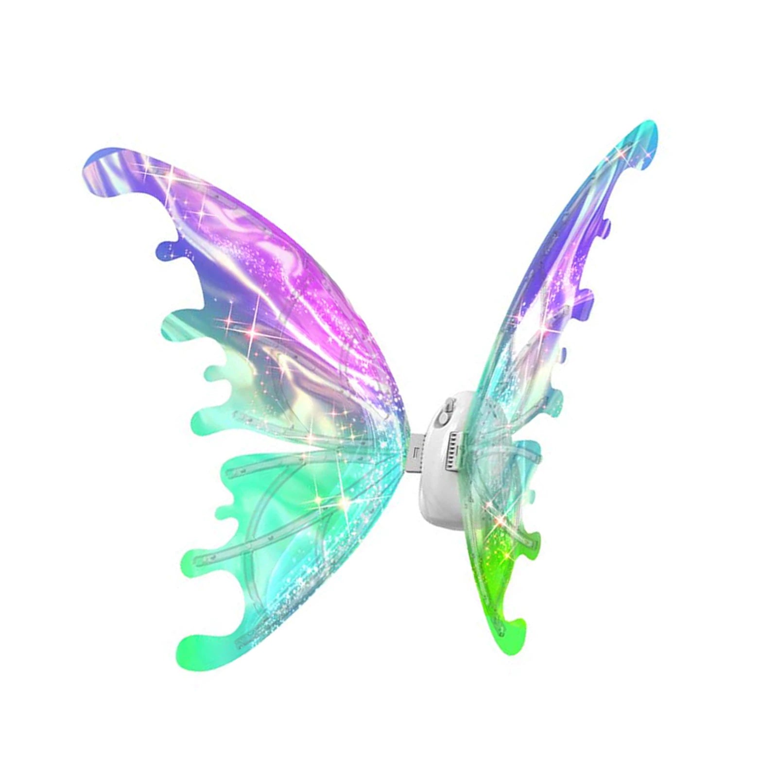 Halloween Children Electric Butterfly Wings Elf Wings Costume Magic Led bats - product image 7