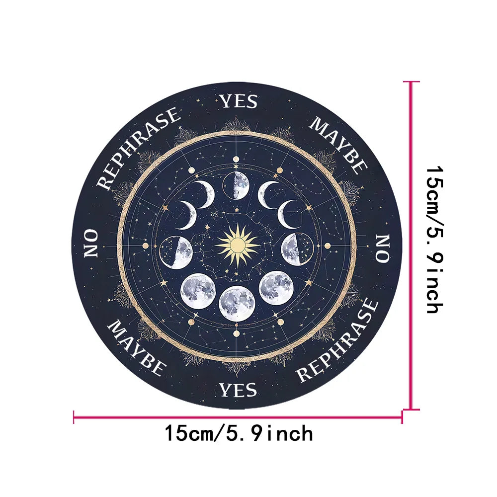 Crystal & Star Astrology Pendulum Divination Mat