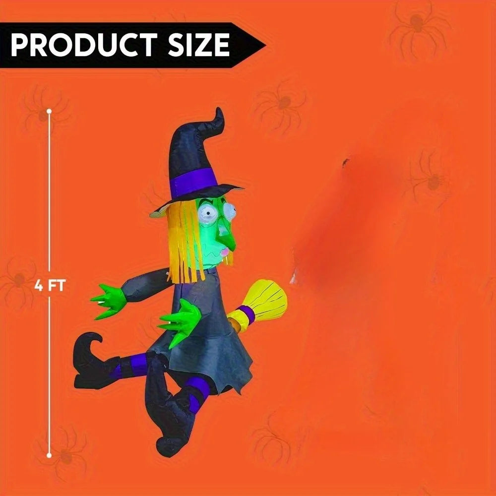 4 Ft Witch Halloween Inflatable - product image 5