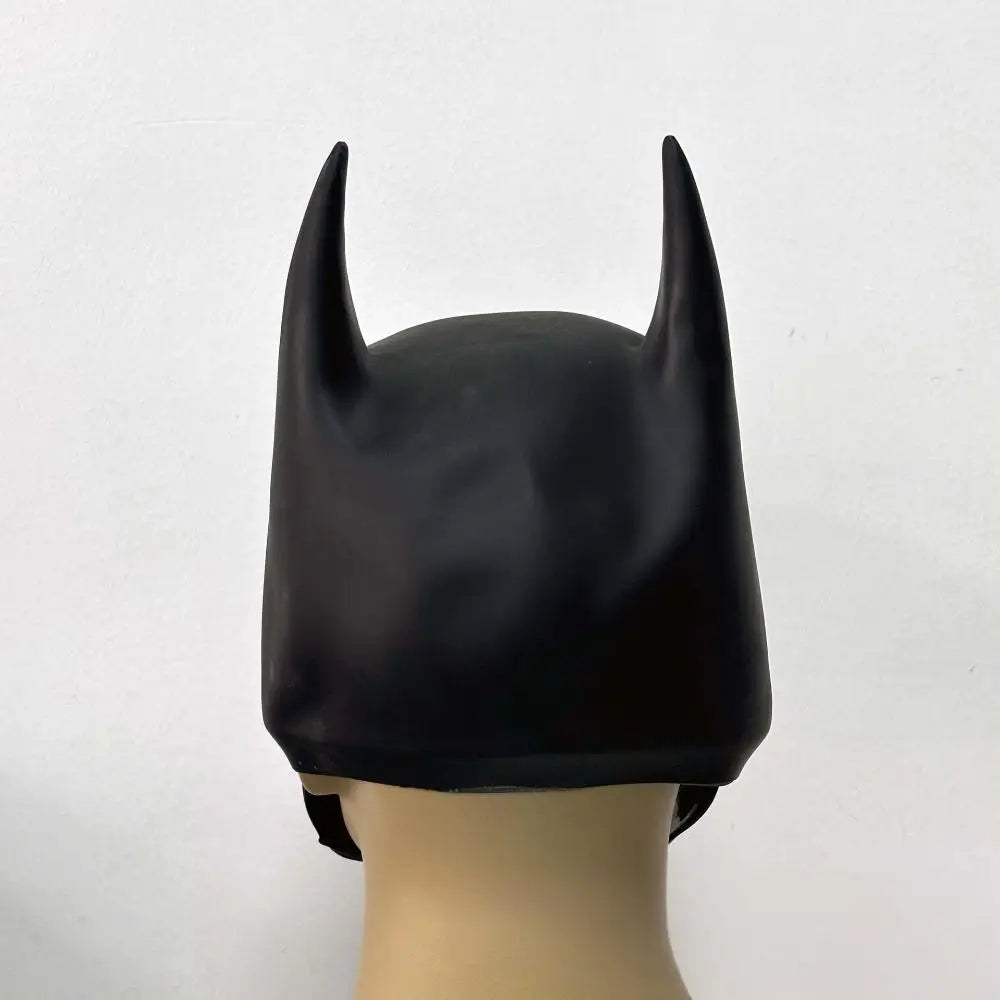 Superhero Bat Mask Headgear Latex Mask Adult Halloween Cosplay Props Bruce Wayne The Dark Knight Mask