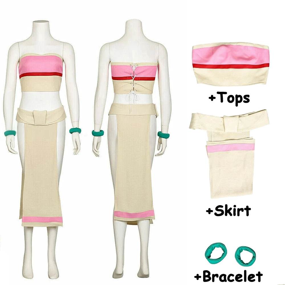 Anime Cartoon Film El Dorado Chel Costume Skirt Outfit Legendary Treasure Hunt Girl for - Clothes / XXL