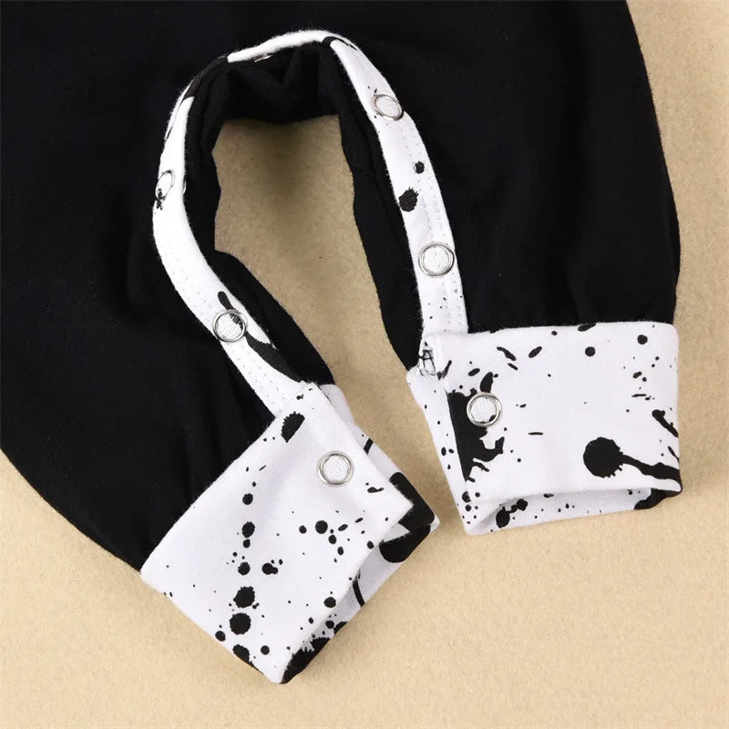 Newborn Infant Baby Girl Boy Clothes Baby Romper Long-Sleeve Hoodies Cotton
