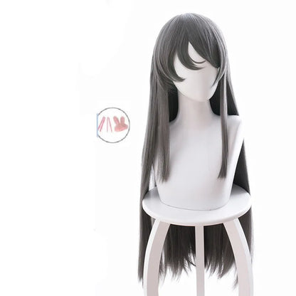 Adult Plus Size Anime Bunny Senpai Cosplay Costume Halloween Women Black Sexy Jumpsuit Does Not Dream of Sakurajima Mai Outfits