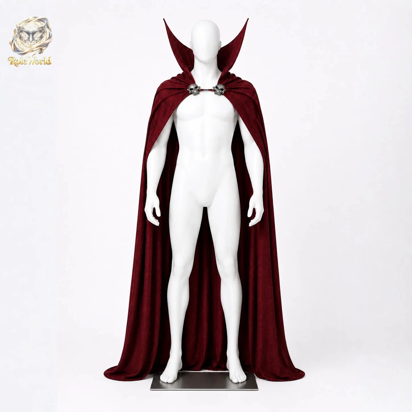 Spawn Full Set Costume Superhero Battle Suit with Cape for Halloween Men Outfit - Costume / XL