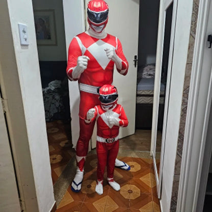 Adult Morpher Superhero Samurai Sentai Shinkenger Costume Halloween Costume Mask for Men - Blue / Kids 110
