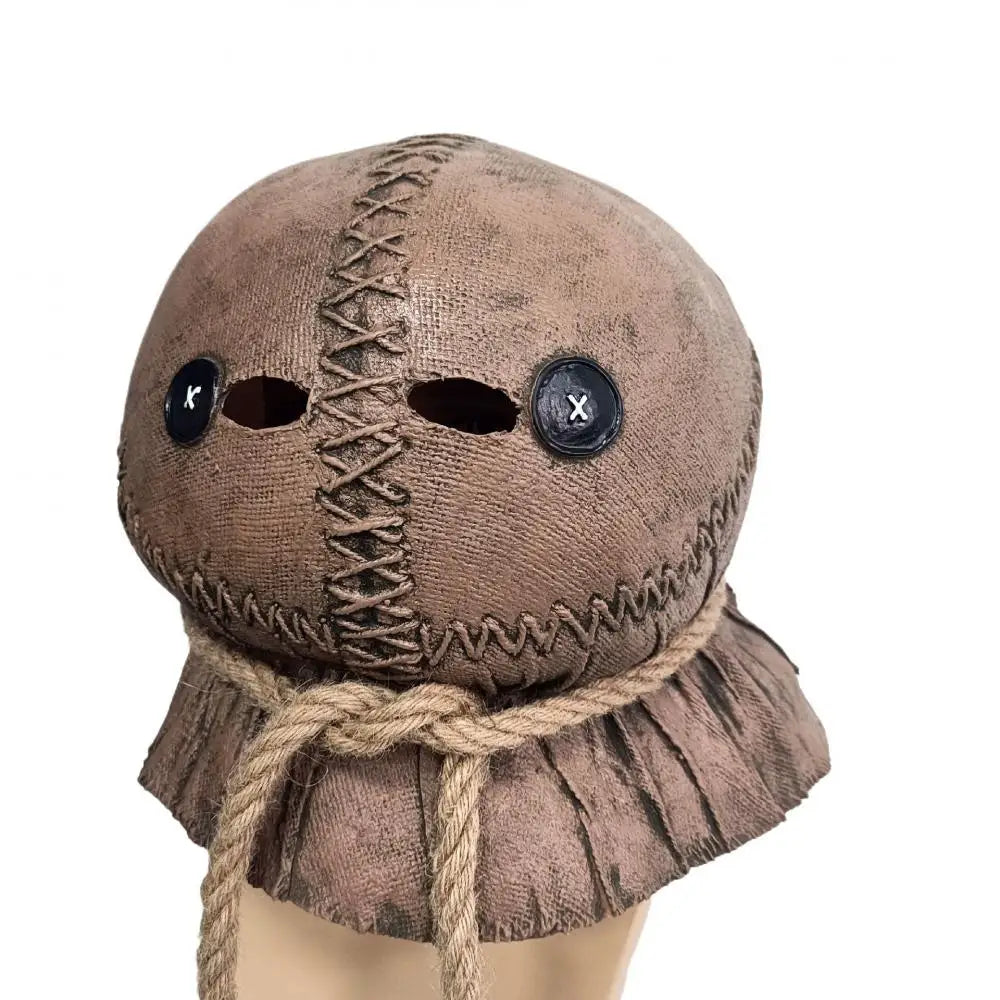 Halloween Cosplay Headgear Mischievous Ghost Masks Scary Ball Props Evil Spirits Scarecrows Latex Headwear - product image 2