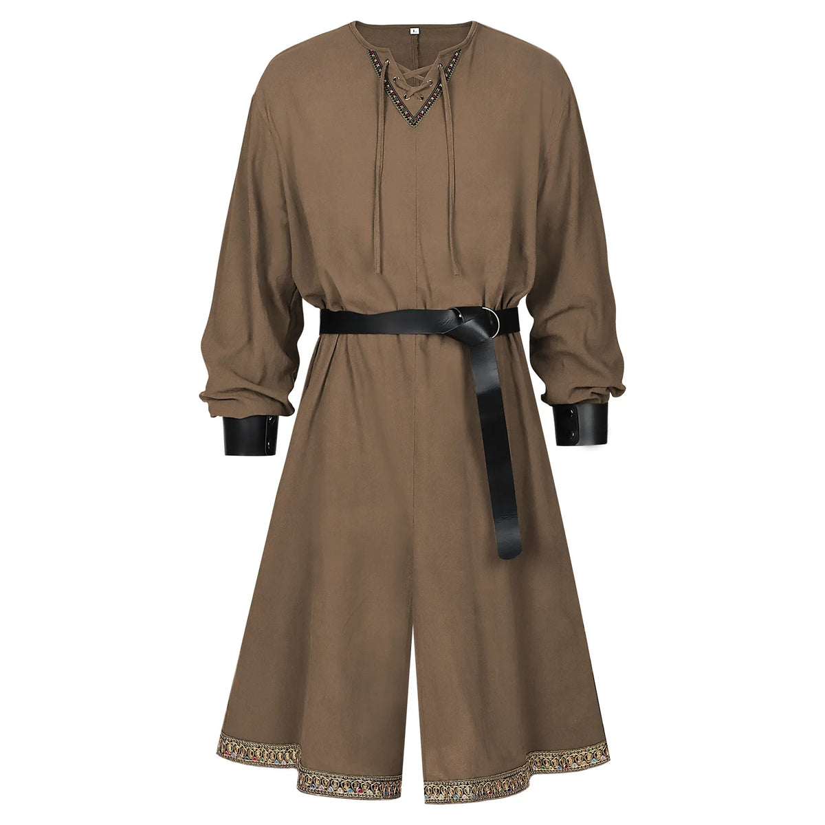 Middle Ages Renaissance Knight Retro Pirate Unisex Robe Halloween - product image 4