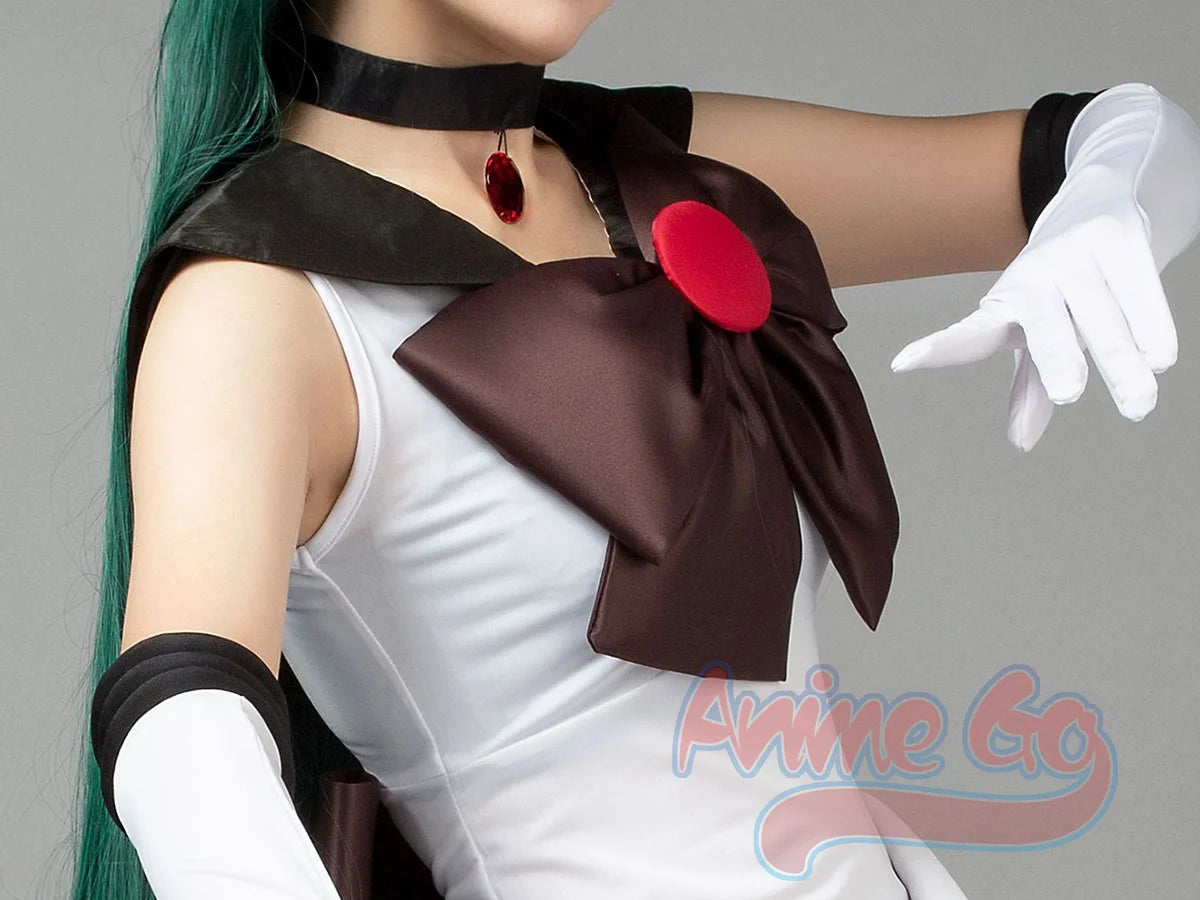 Sailor Pluto Cosplay Costume for Women | Anime Dress & Wig Options