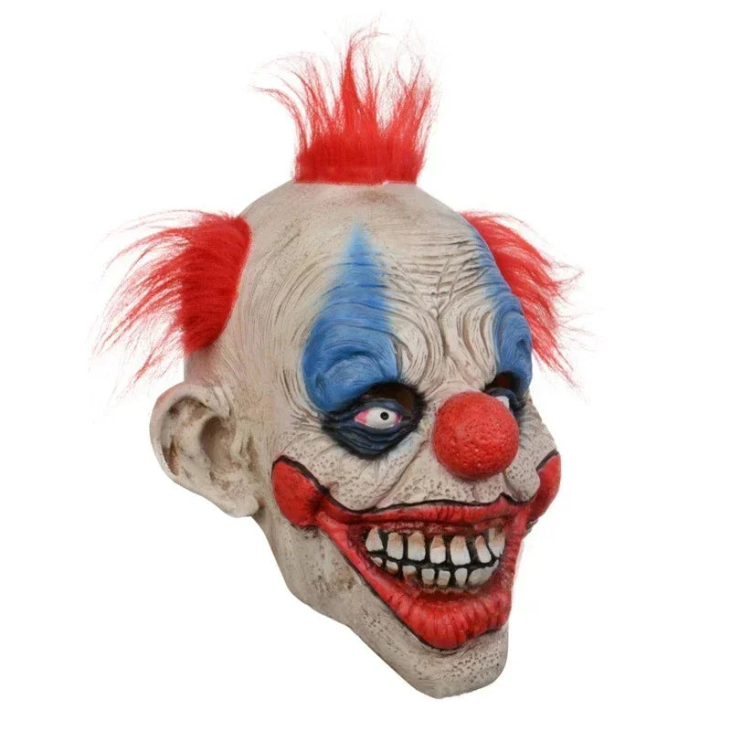 Costume Mask Halloween Joker Costume Adult Unisex Headgear Clown Demon Accessory Demon - View 3