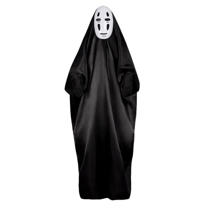 Adult Anime No Face suitable both and including masks Costume - alternate view 6