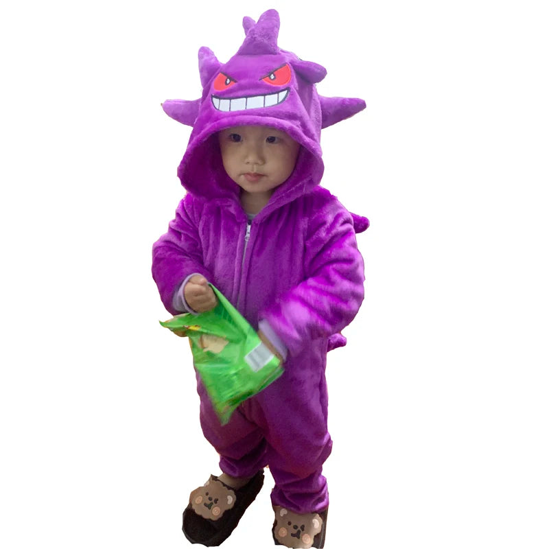 Pokemon-Inspired Animal Onesie Costumes for Kids | Kigurumi Pajamas