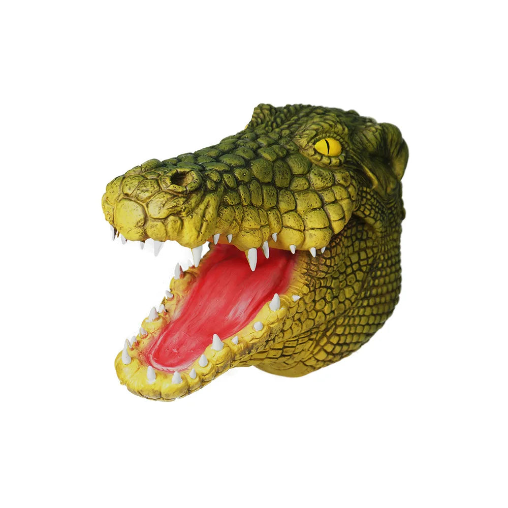 New Funny Latex Headgear Yankee Crocodile Animal Mask Stage Props PerformanceHalloween